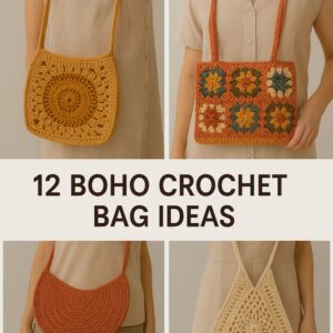 Boho Crochet Bag Ideas
