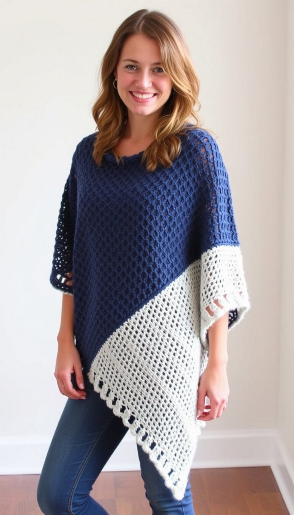 Asymmetrical Poncho