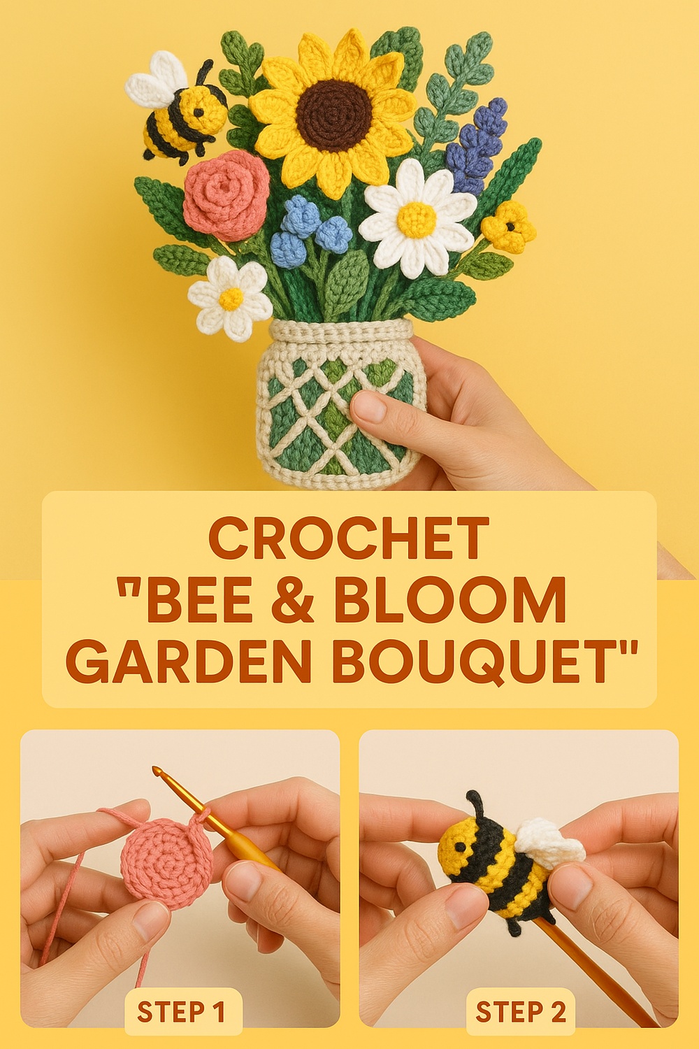 Bee & Bloom Garden Bouquet