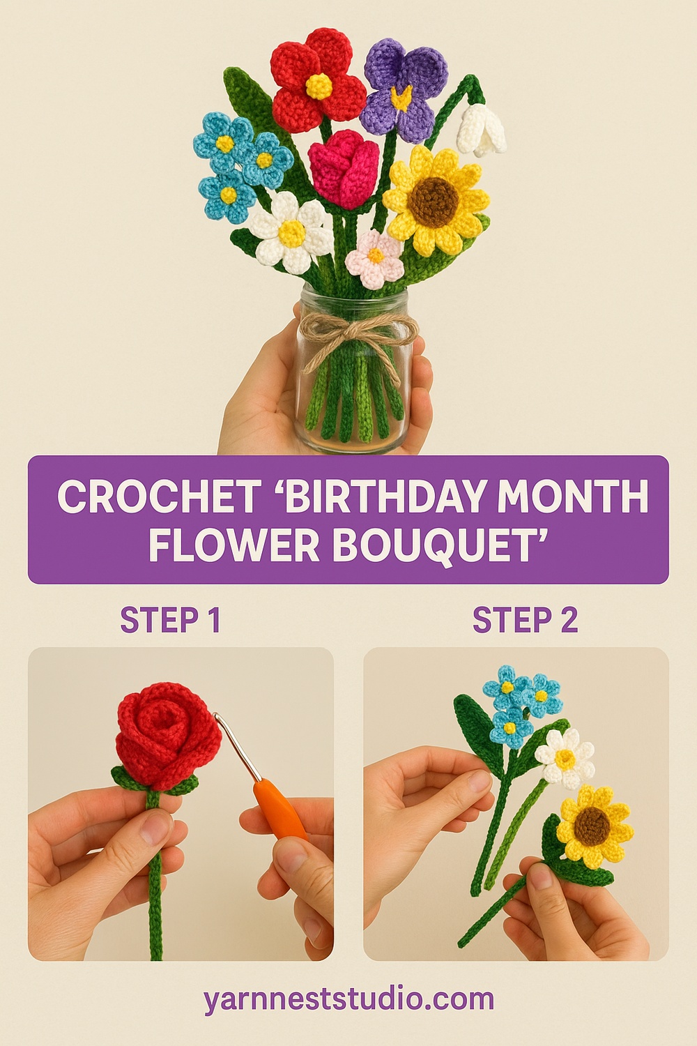 Birthday Month Flower Bouquet