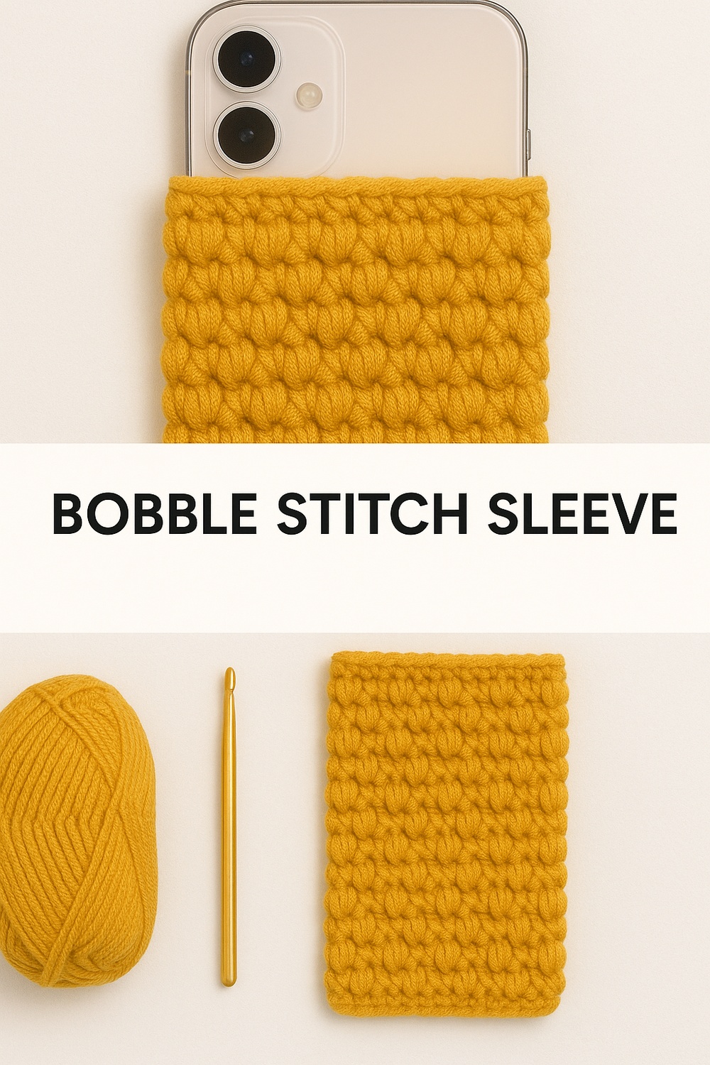 Bobble Stitch Sleeve