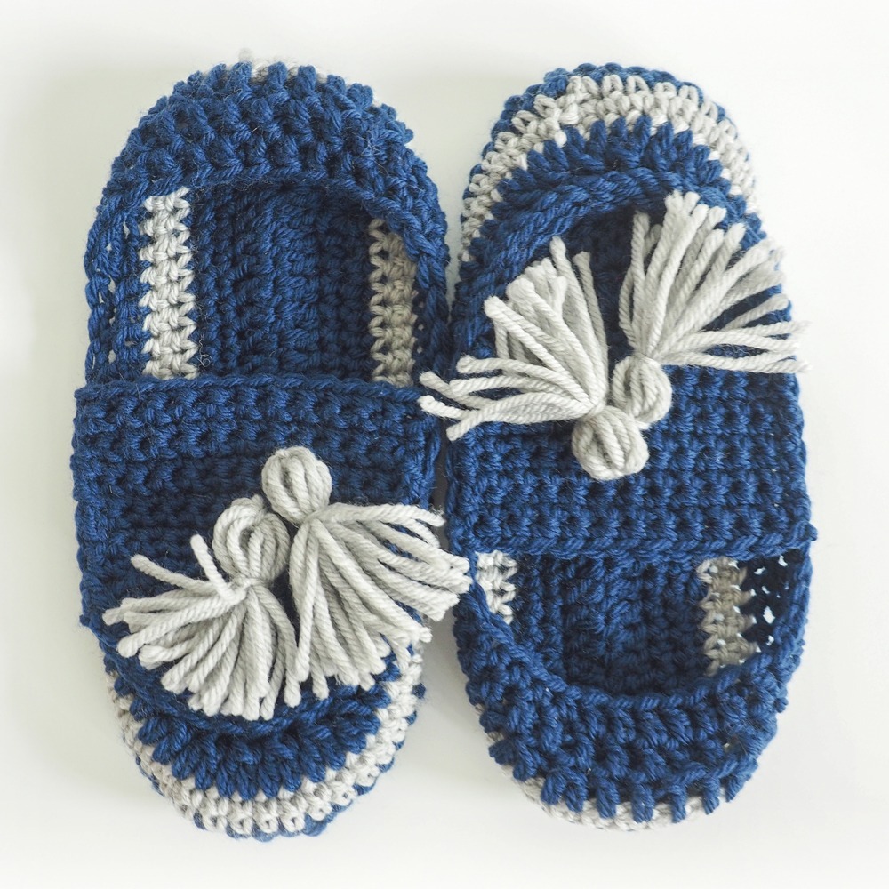 Boho Fringe Slippers