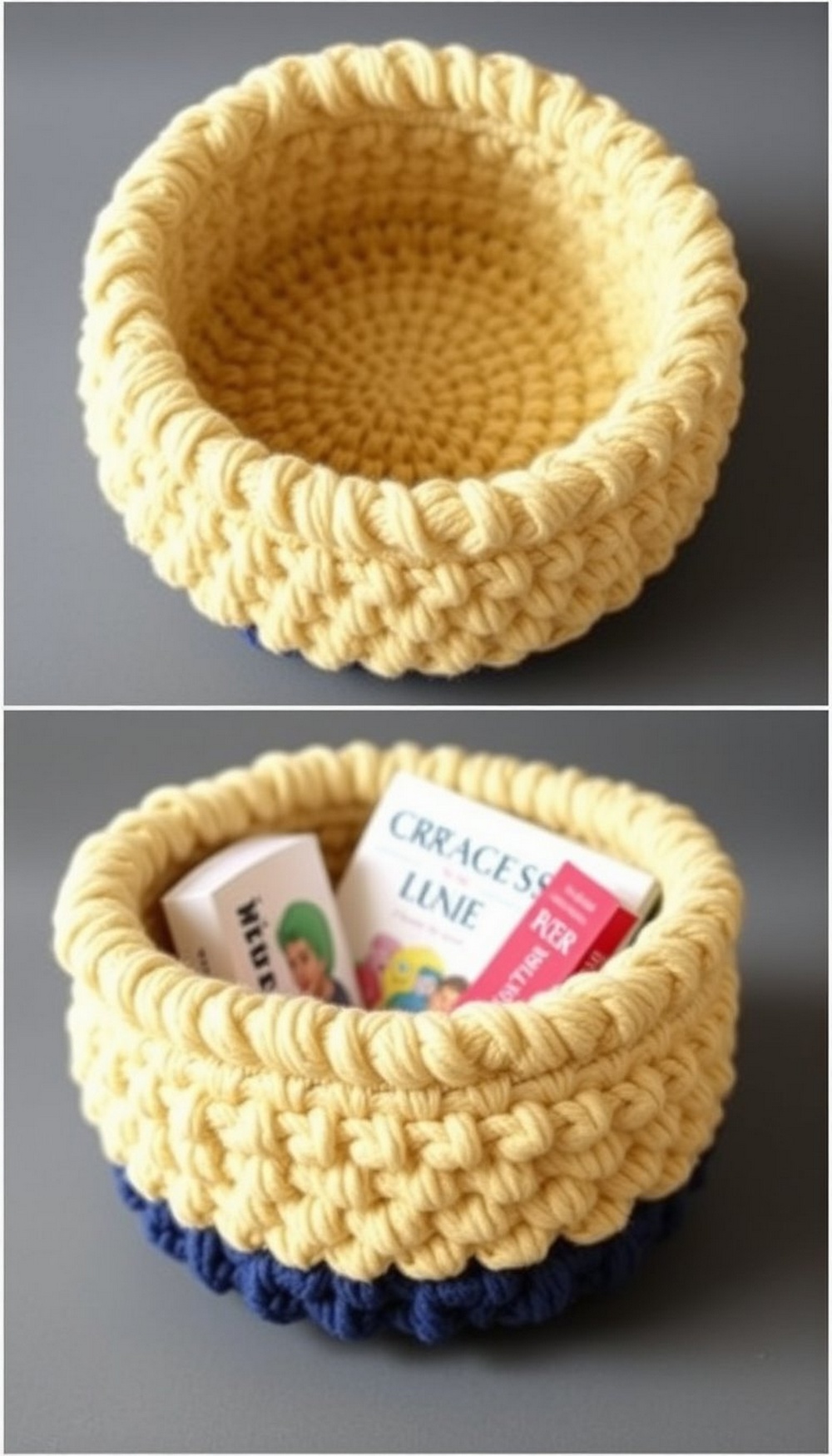 Chunky T Shirt Yarn Basket