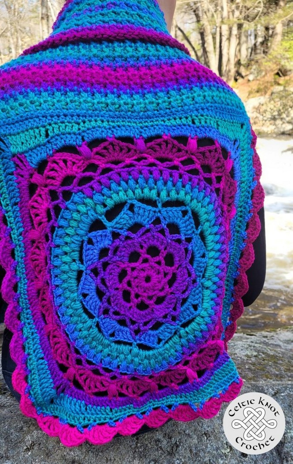 Crochet Mandala Wrap