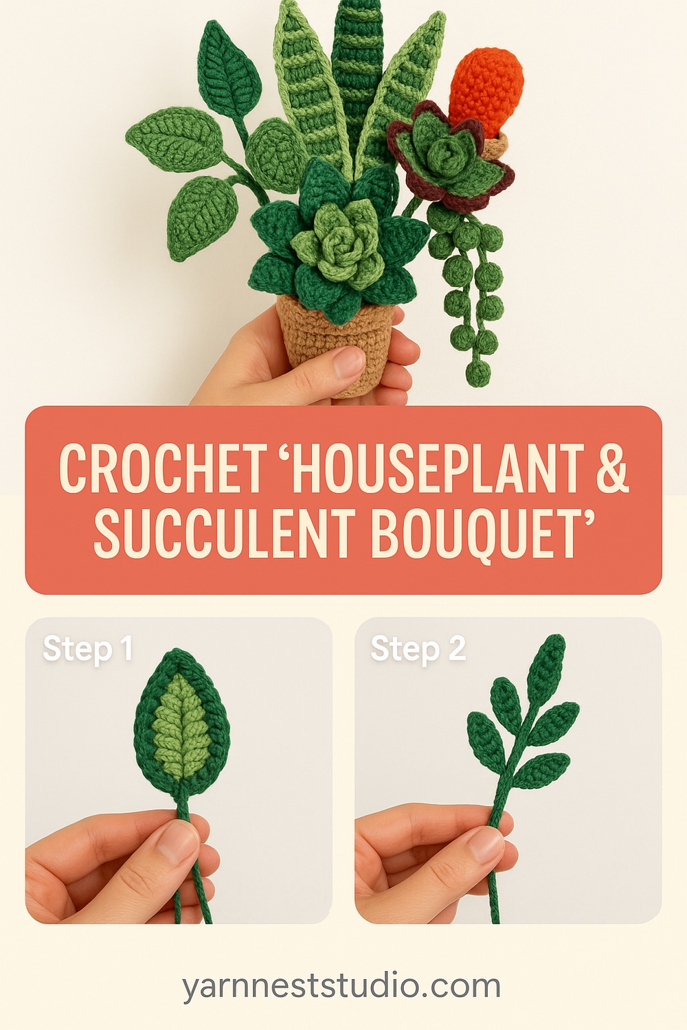 Houseplant & Succulent Bouquet
