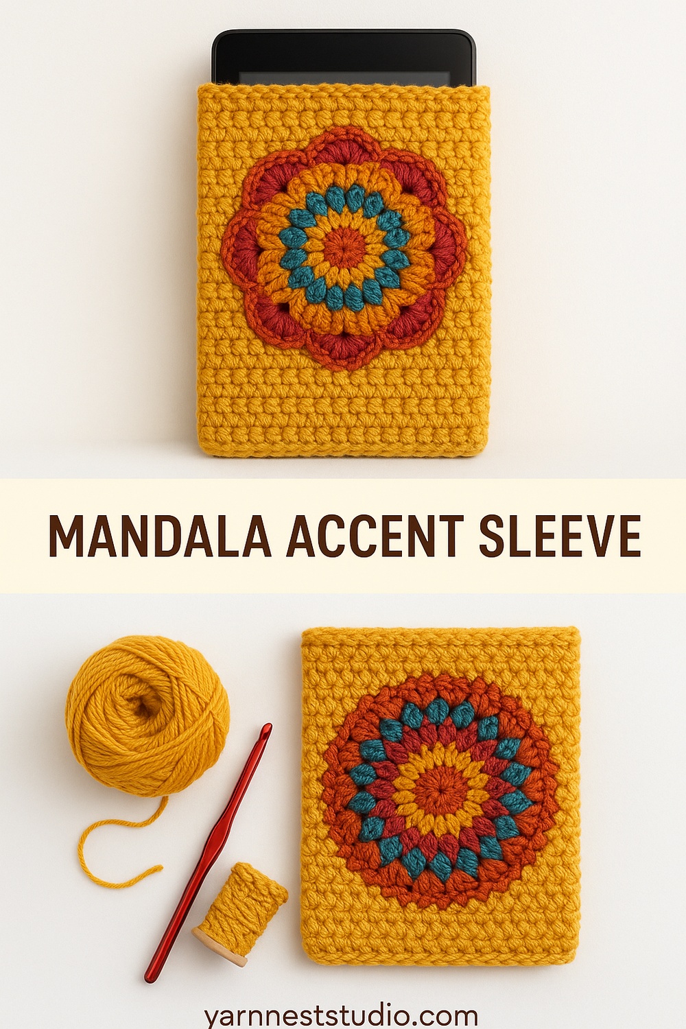 Mandala Accent Sleeve