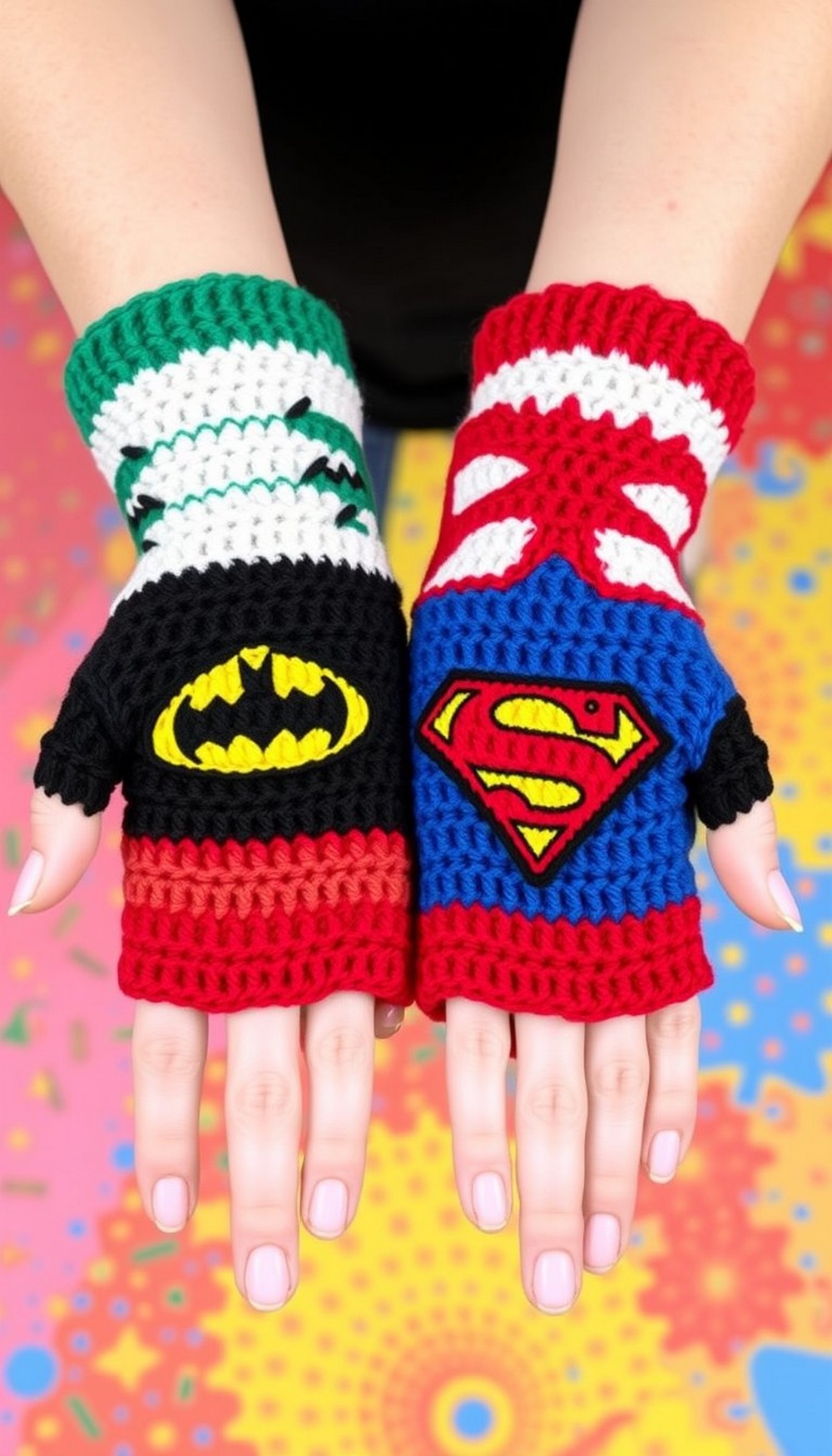 Pop Culture Themed Gloves
