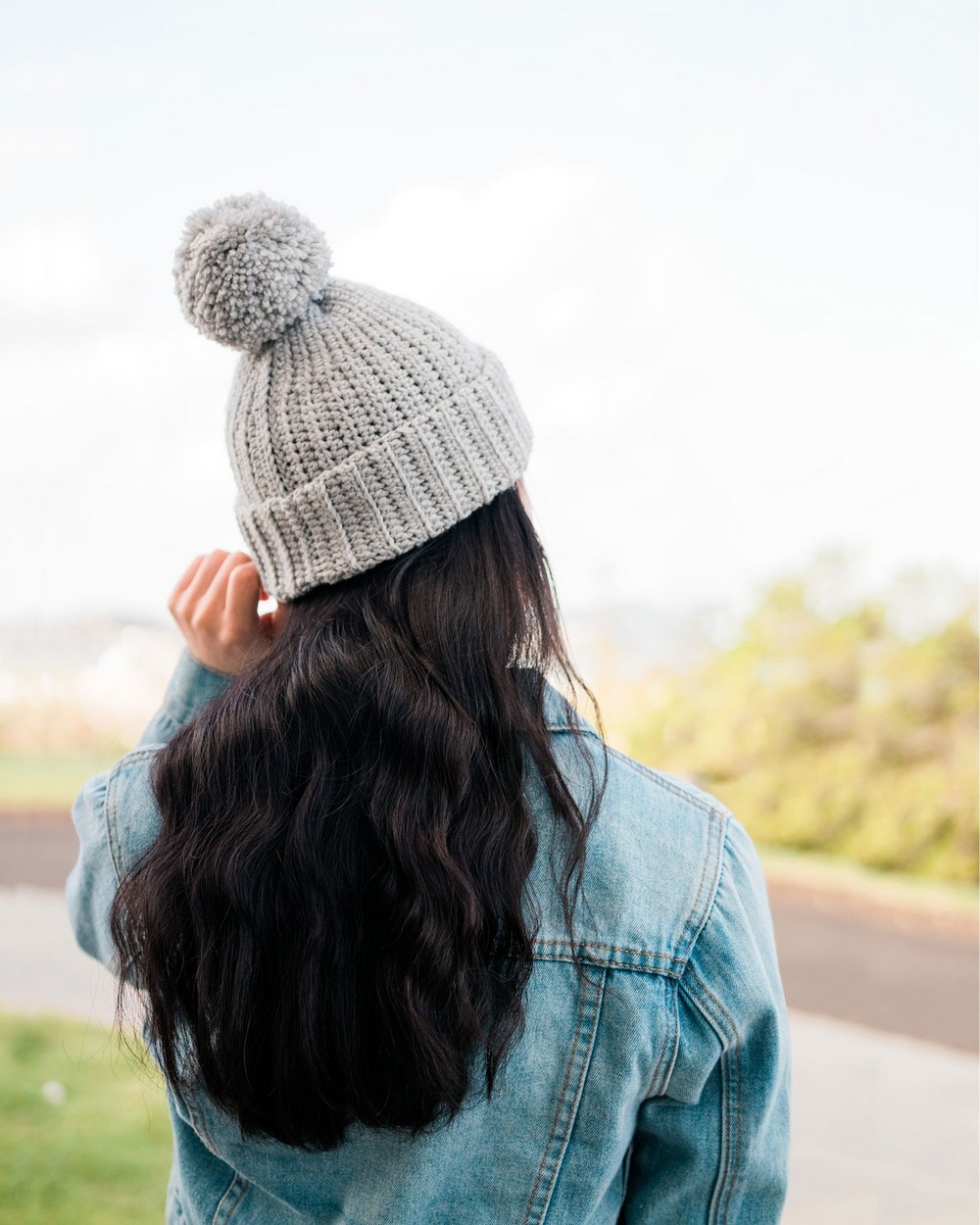 Ribbed Fold Over Beanie
