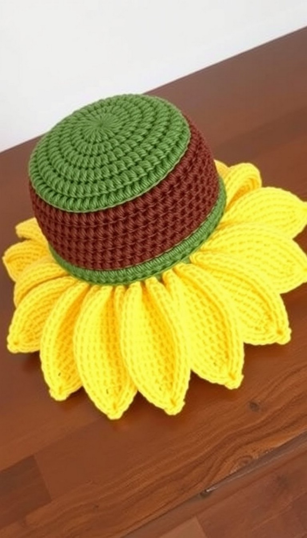 Sunflower Brimmed Hat