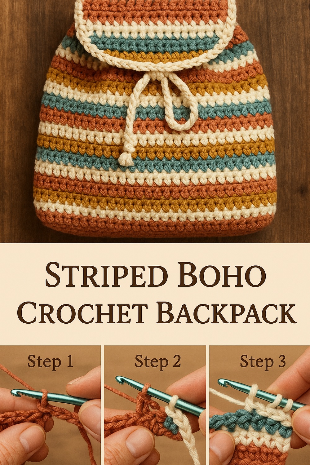 Top to Bottom Boho Stripes