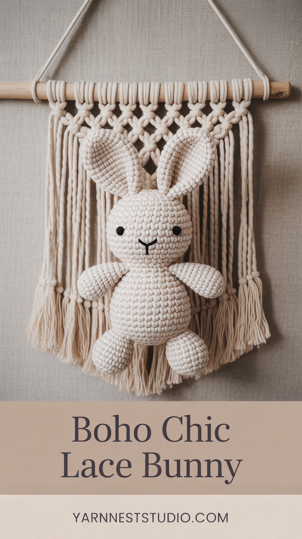 Boho Chic Lace Bunny