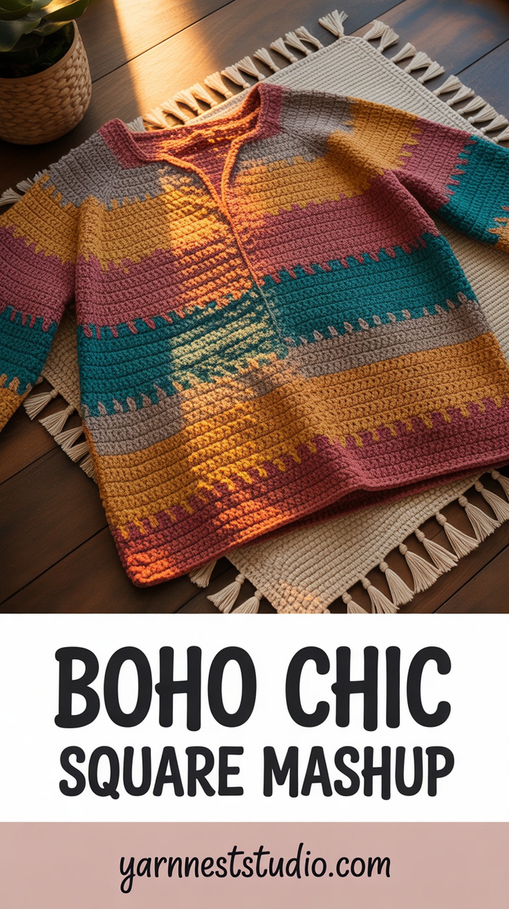 Boho Chic Square Mashup