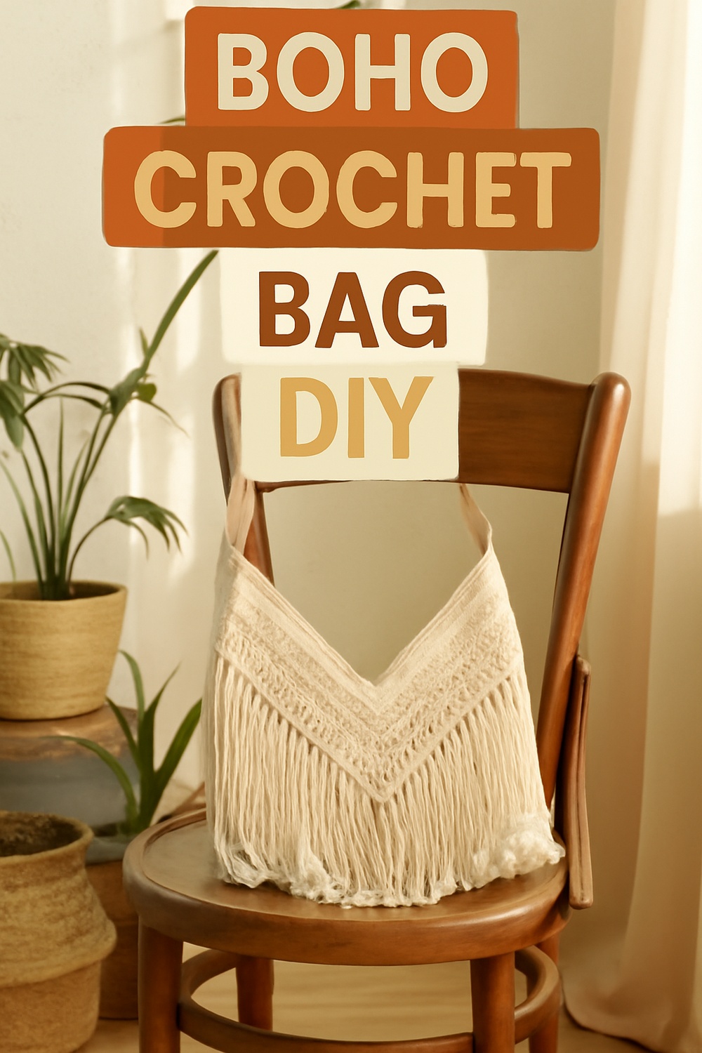 Boho Crochet Bag