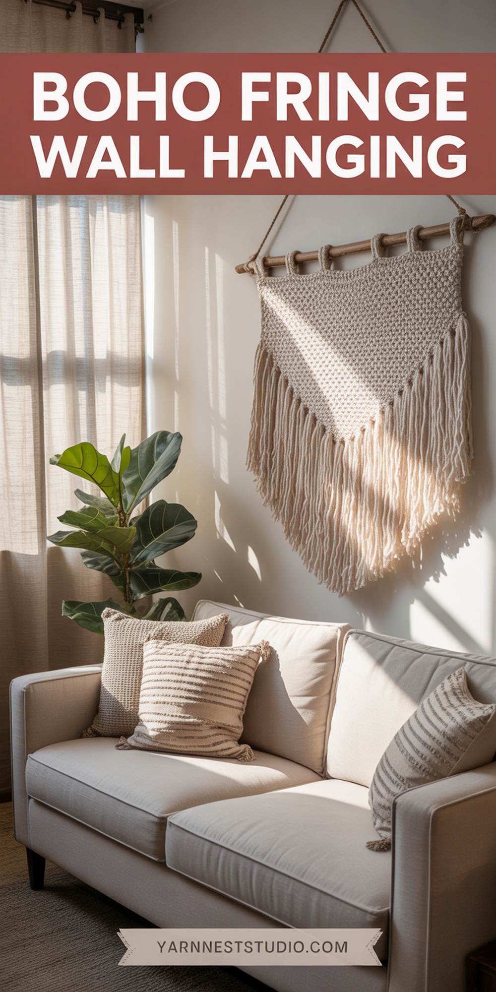 Boho Fringe Wall Hanging