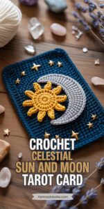 Celestial Sun and Moon Tarot Mini Card