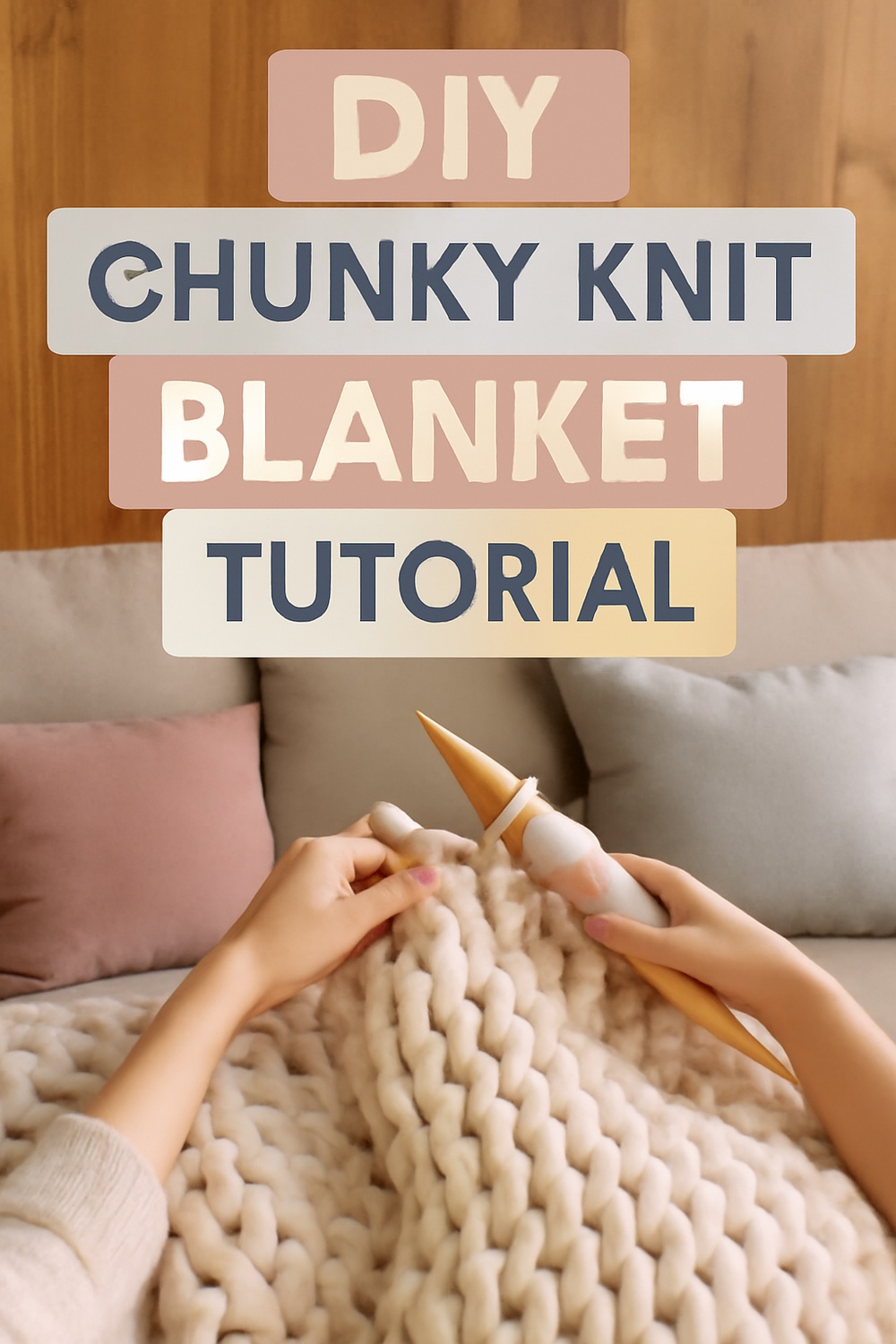 Chunky Knit Blanket