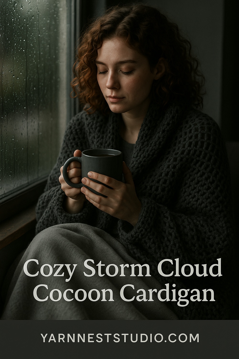 Cozy Storm Cloud Cocoon Cardigan