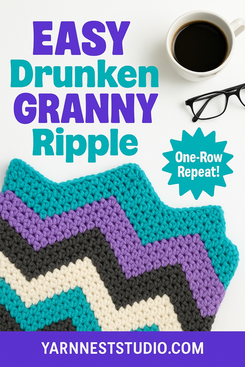 Drunken Granny Baby Blanket
