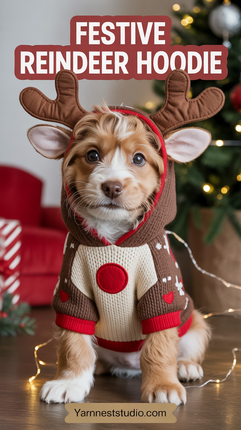 Festive Reindeer Hoodie