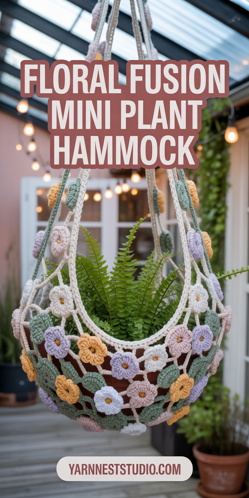 Floral Fusion Mini Plant Hammock
