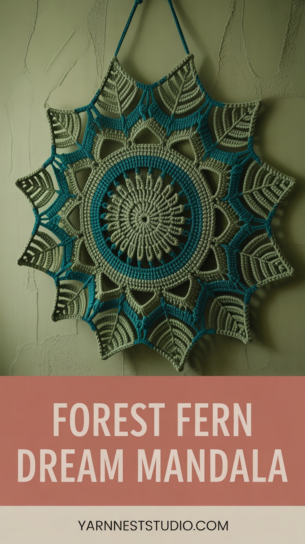 Forest Fern Dream Mandala