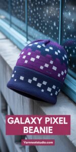 Galaxy Pixel Beanie