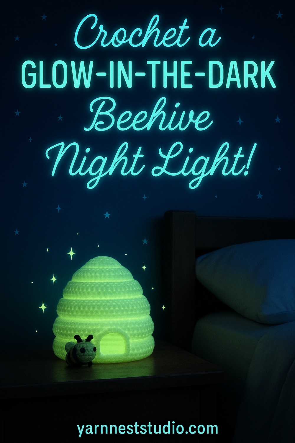 Glow in the Dark Beehive Night Light