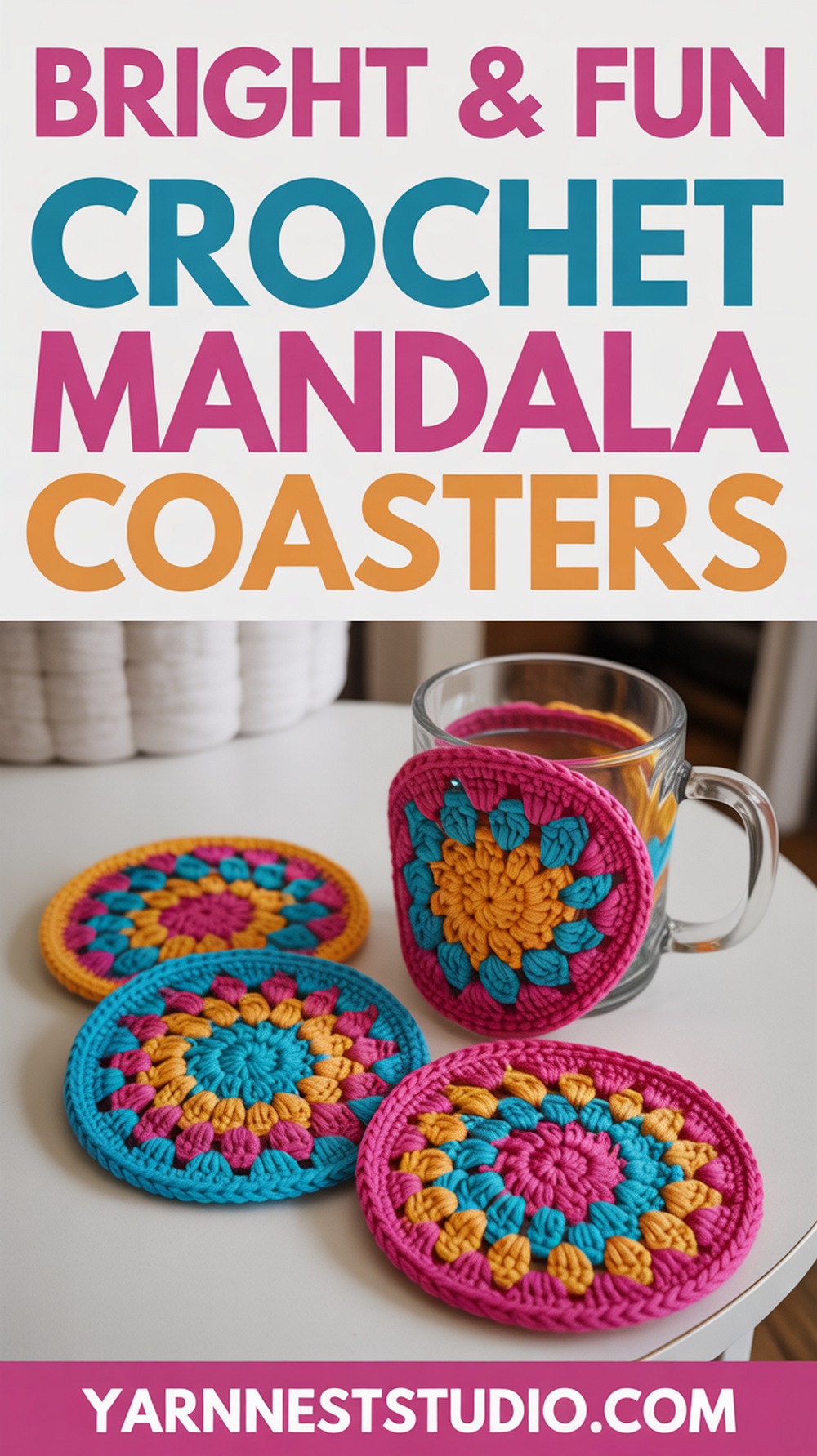 Mandala Coasters