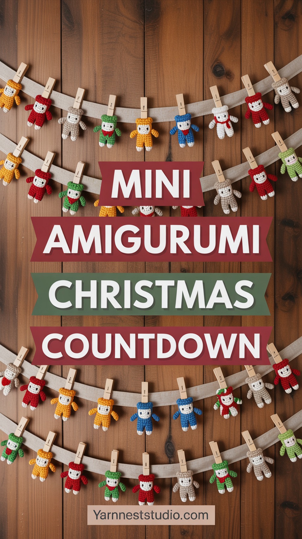 Mini Amigurumi Christmas Countdown
