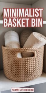 Minimalist Basket Bin