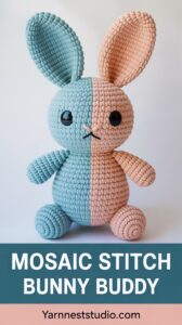Mosaic Stitch Bunny Buddy