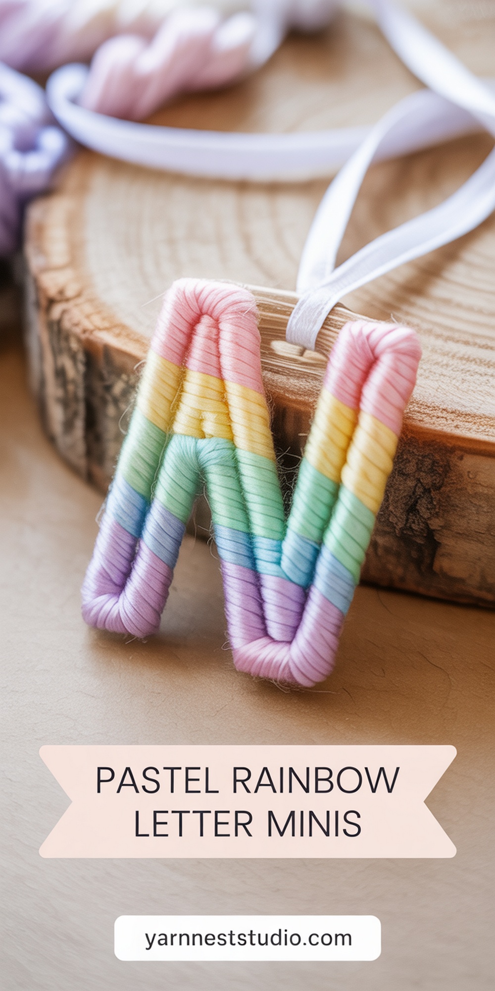 Pastel Rainbow Letter Minis