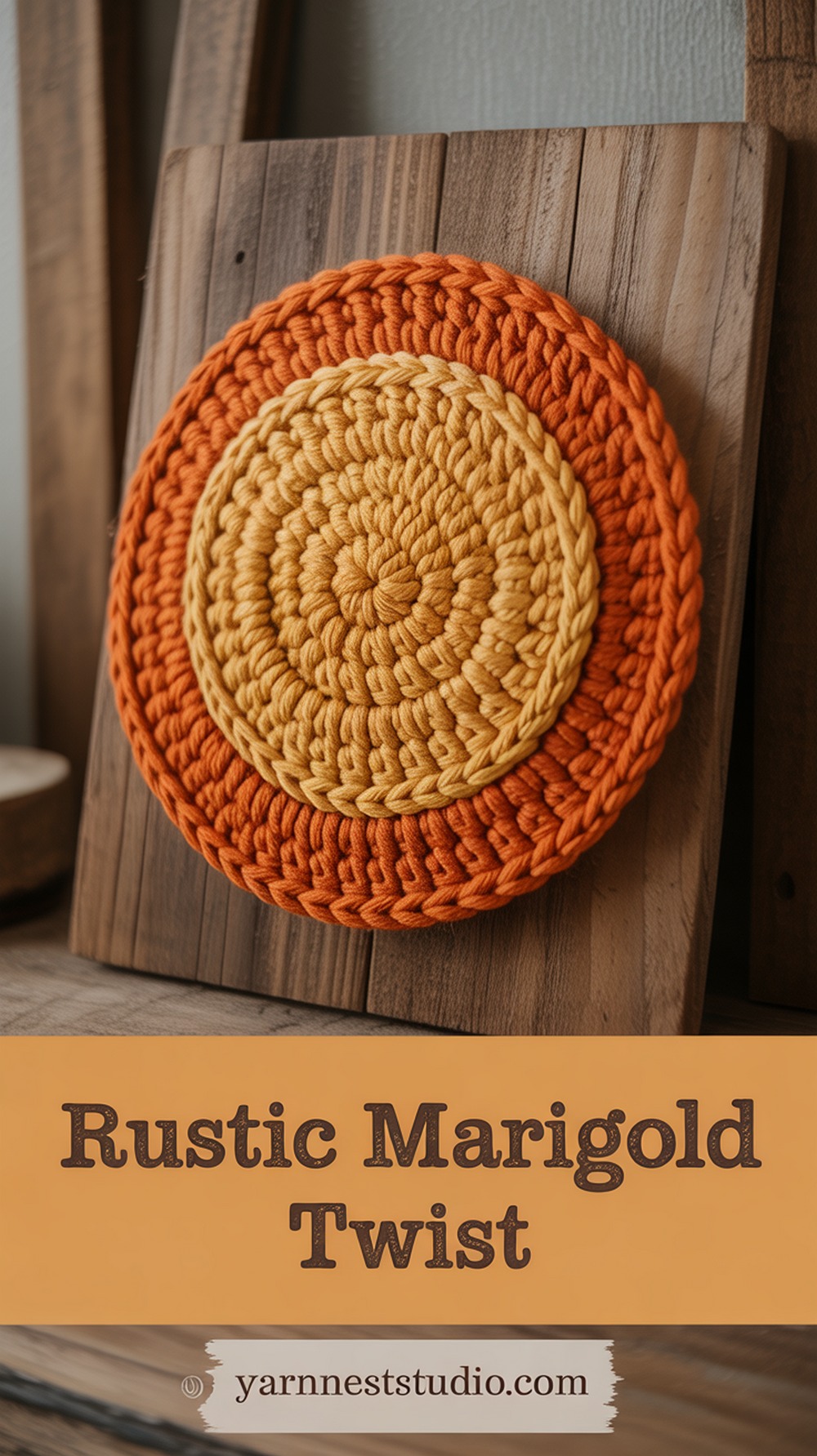 Rustic Marigold Twist