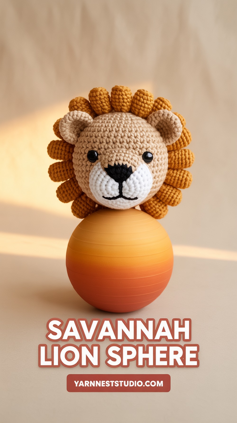Savannah Lion Sphere