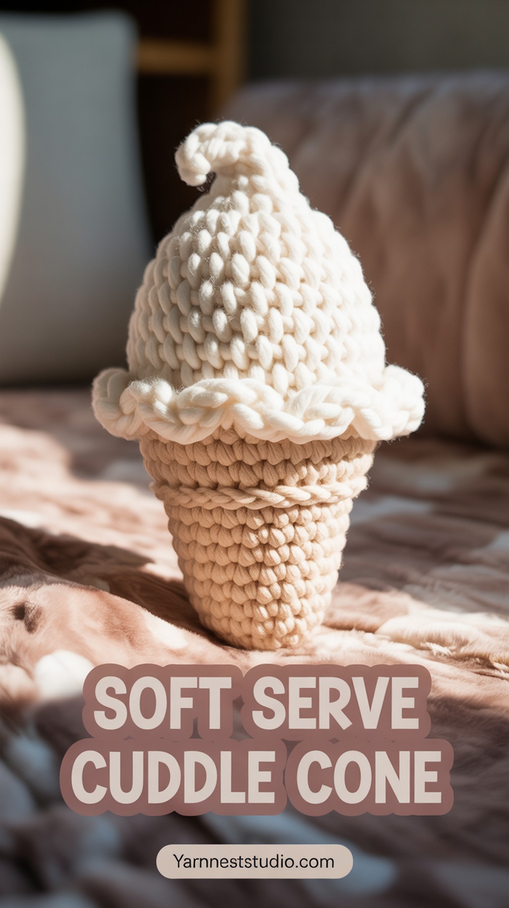 Soft Serve Cuddle Cone