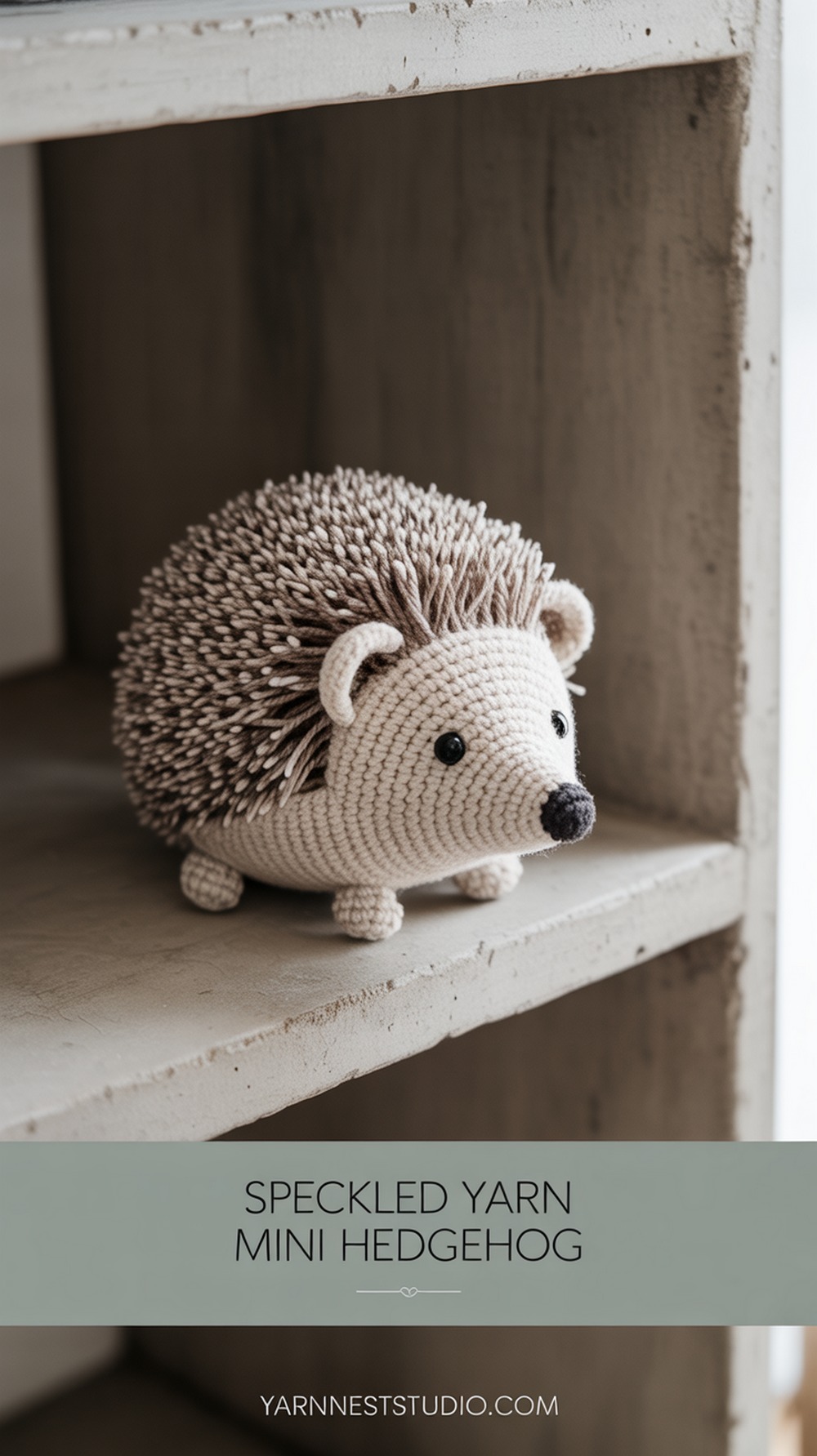 Speckled Yarn Mini Hedgehog