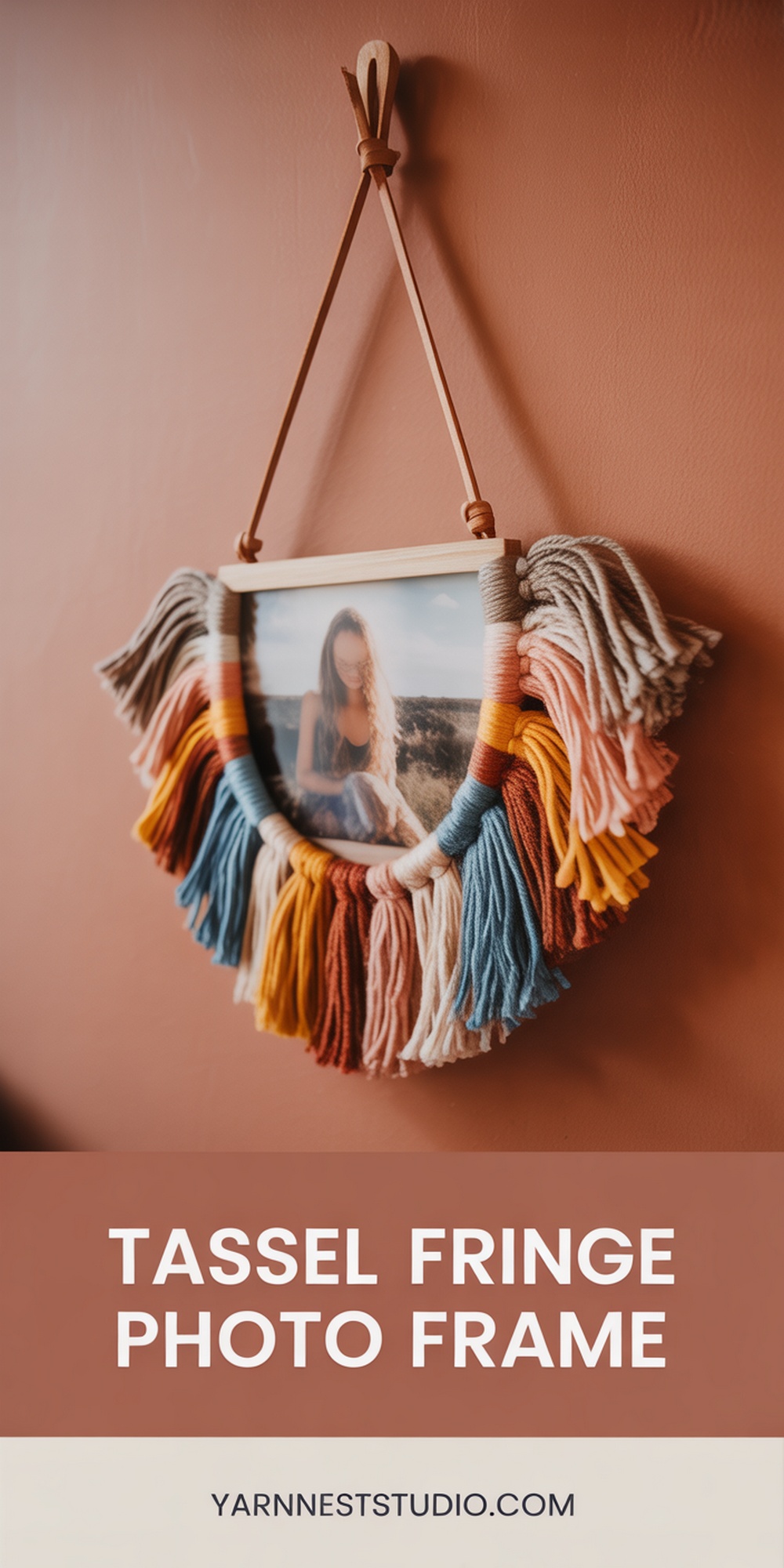 Tassel Fringe Photo Frame