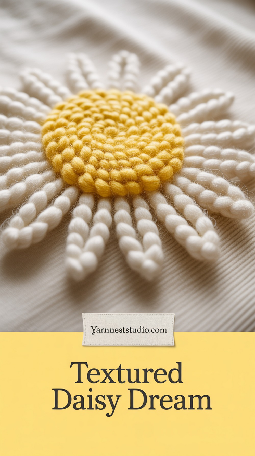 Textured Daisy Dream