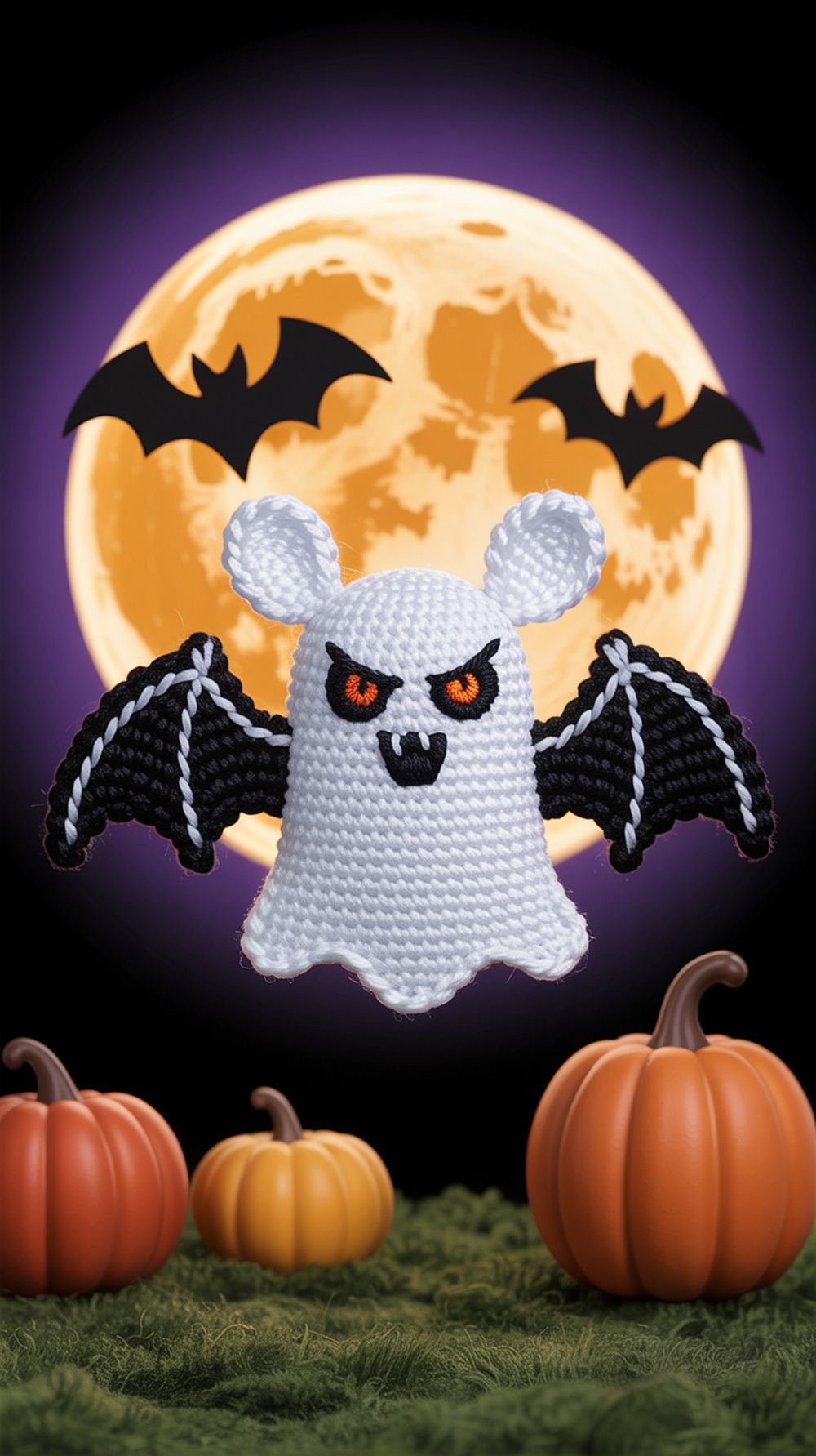 Bat Winged Ghost Mini Pattern