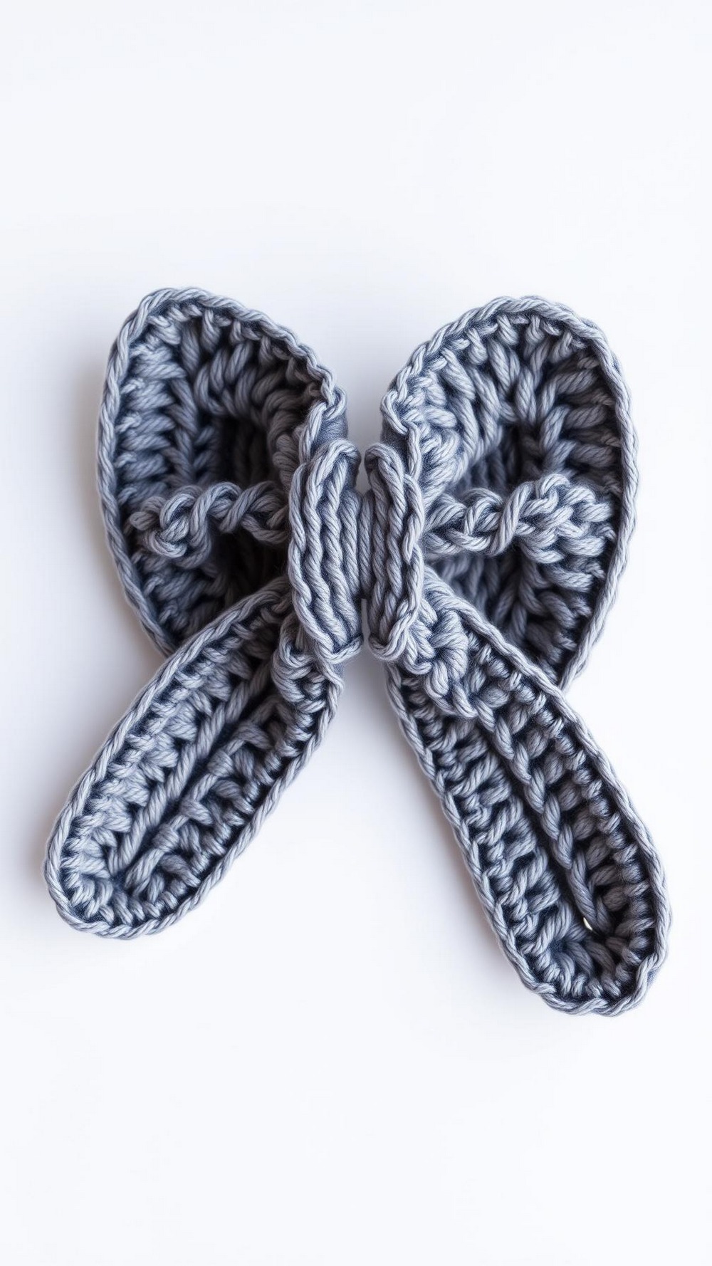 Bow Hairclip Crochet