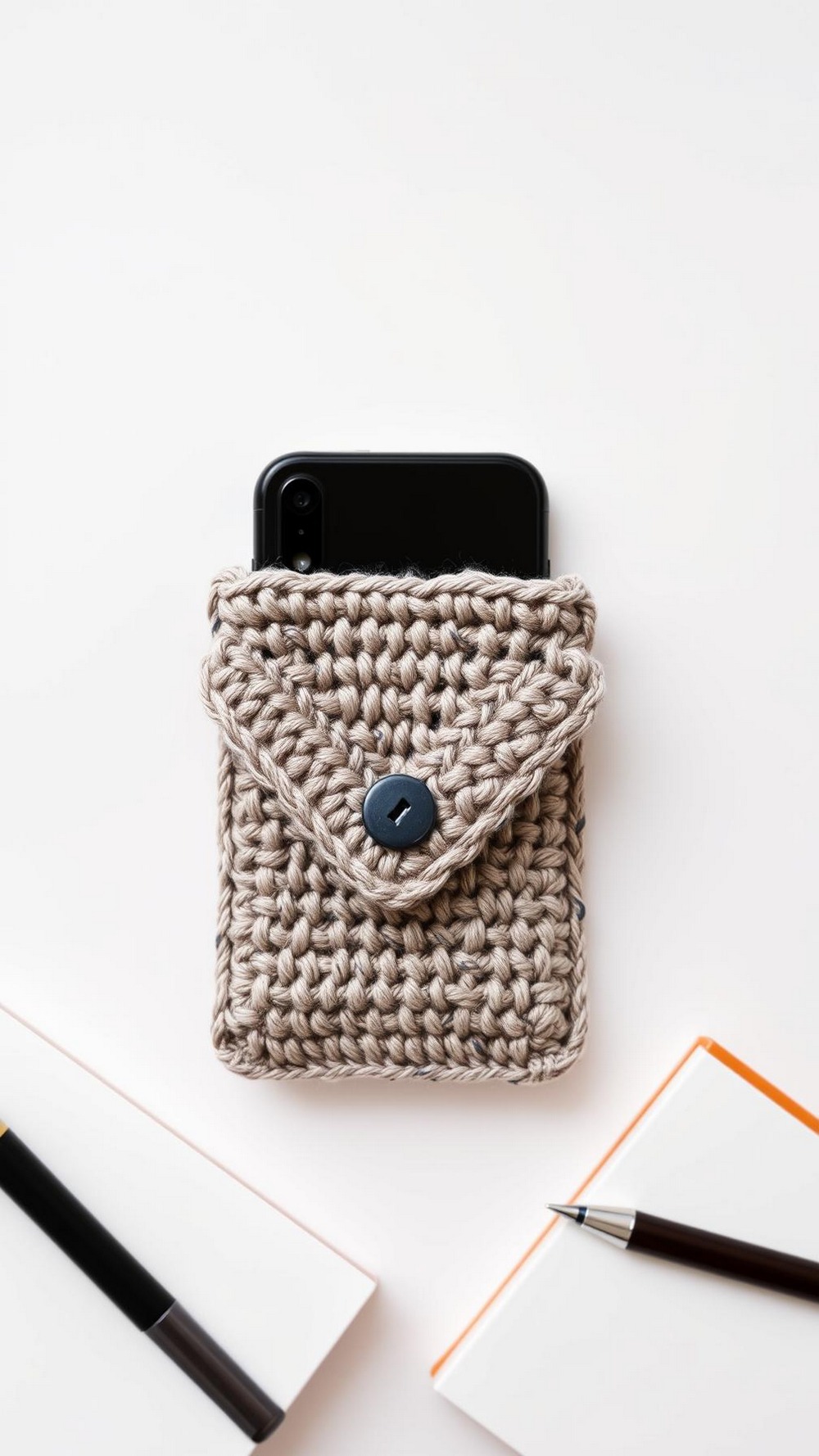 Buttoned Envelope Case