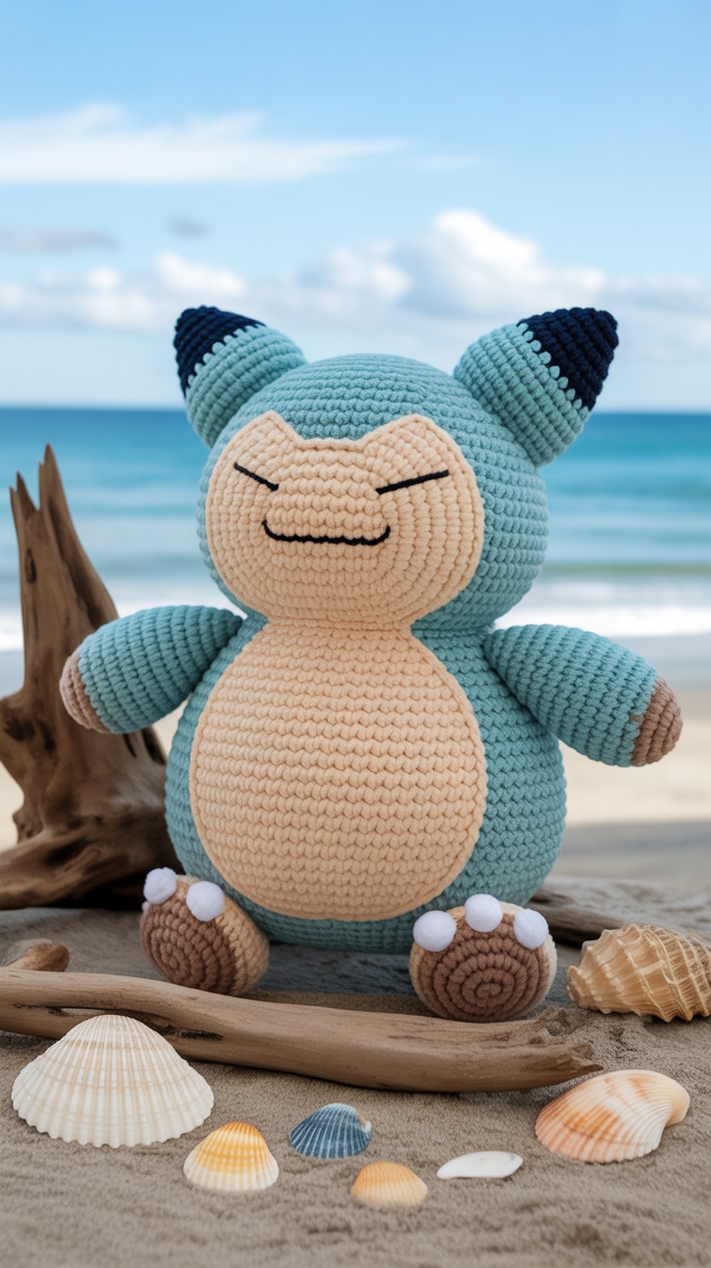 Coastal Sand Snorlax Plushie