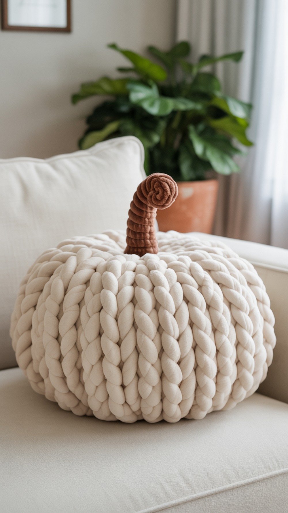 Cozy Blanket Crochet Pumpkin
