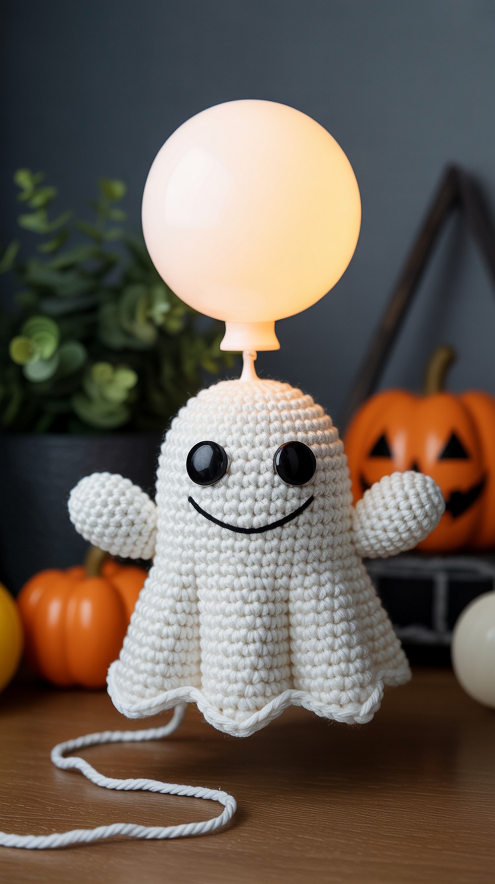 Floating Ghost Balloon Buddy