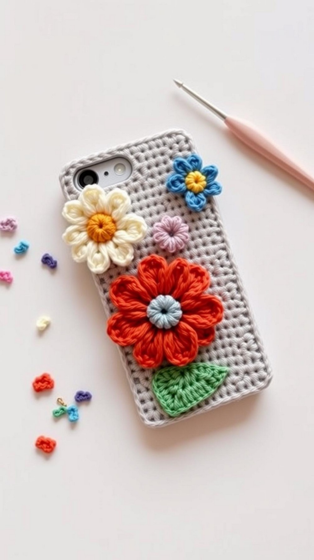 Flower Appliqué Accent