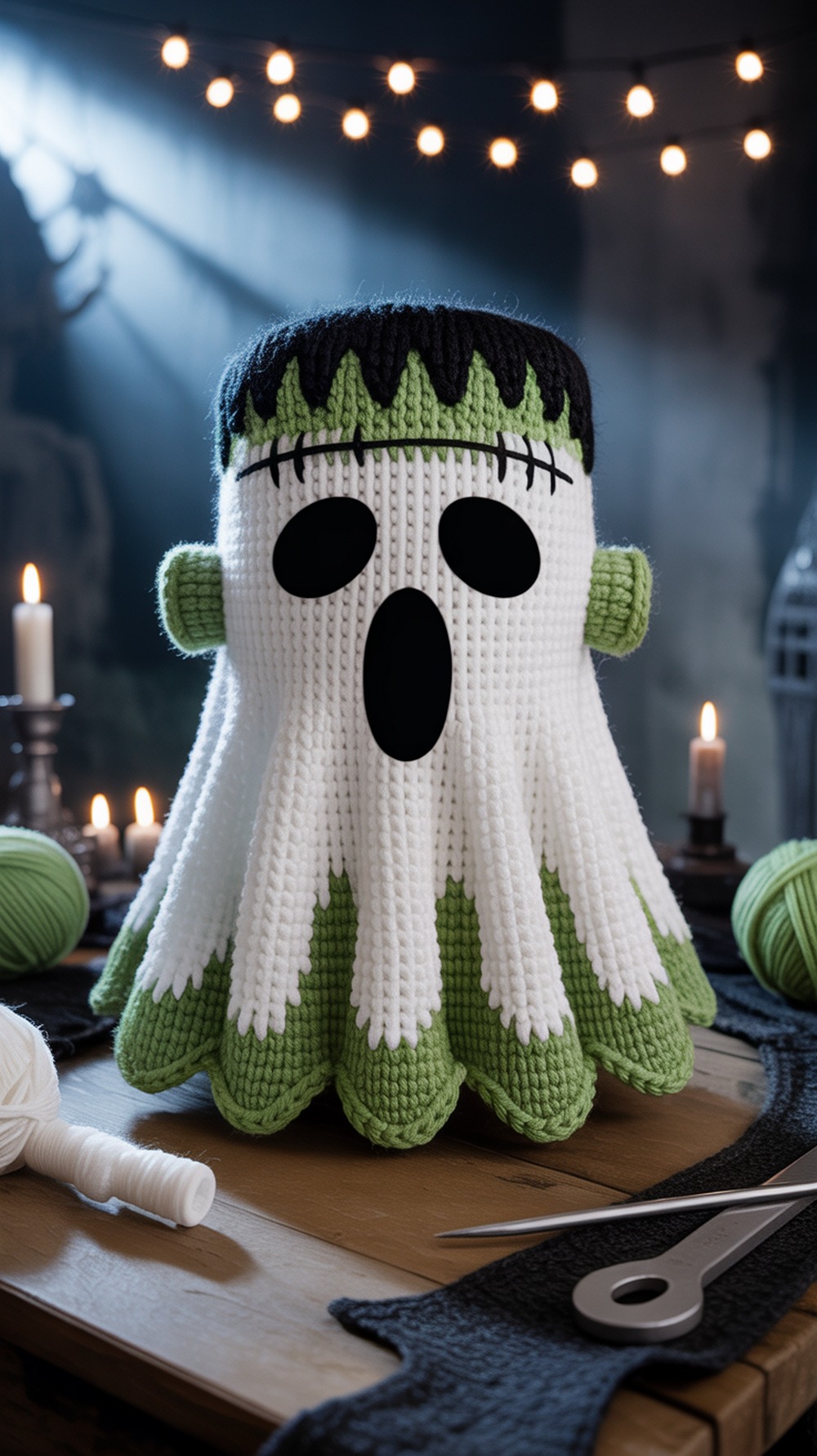 Frankenstein Ghost Mashup Pattern