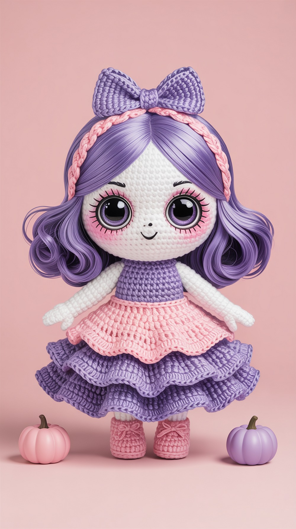 Frilly Skirt Ghost Doll Crochet