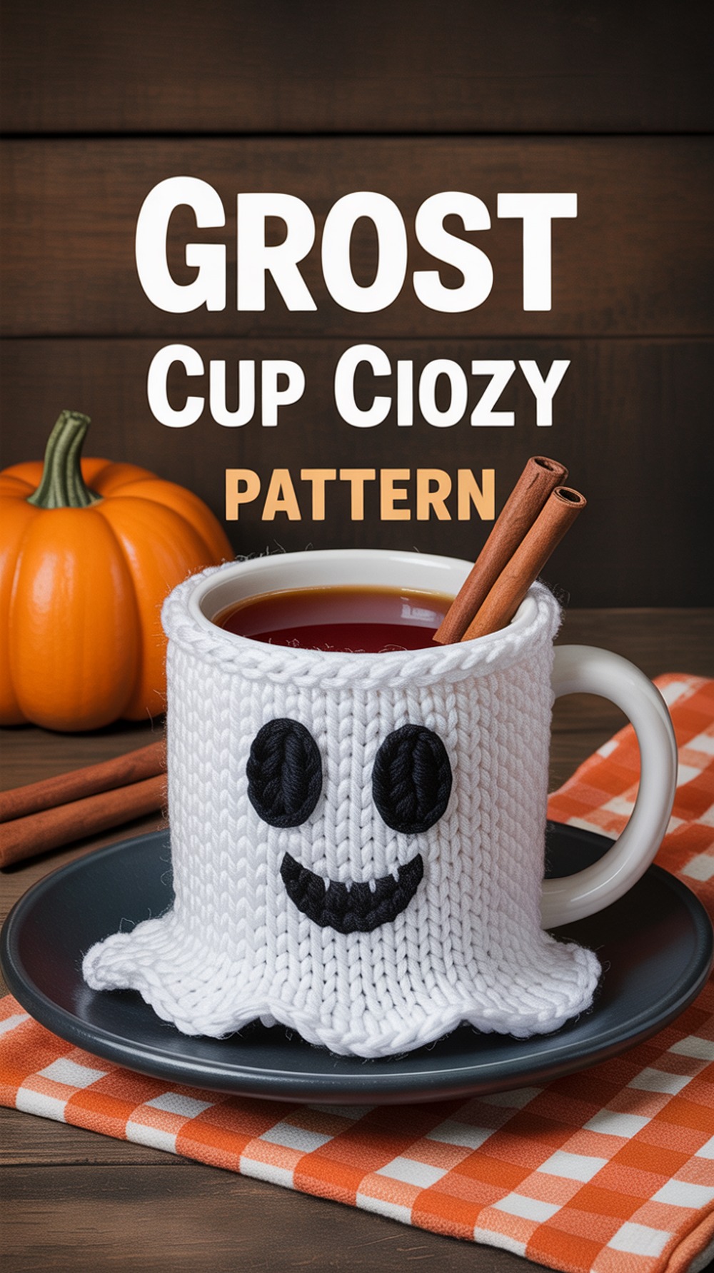 Ghost Cup Cozy Pattern for Beginners