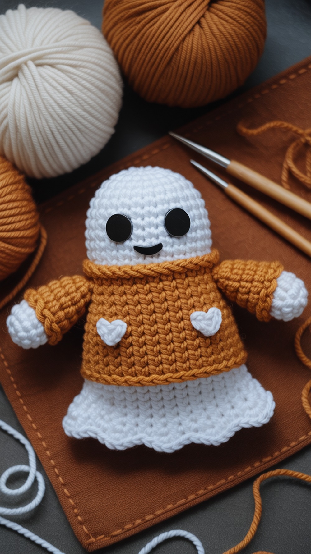 Ghost in a Sweater Crochet Idea