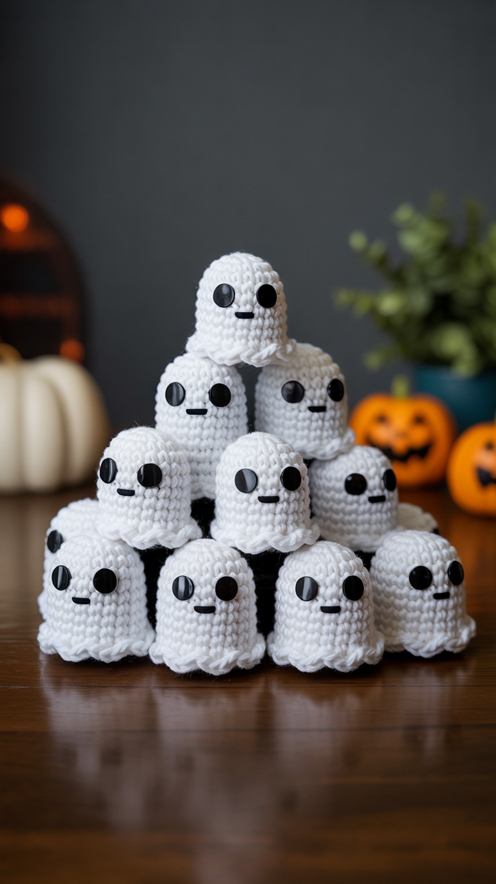 Mini Ghost Army Free Pattern